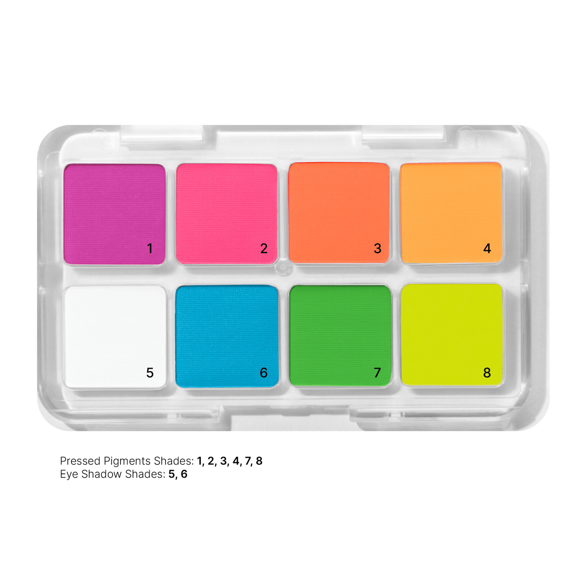 neon eyeshadow palette