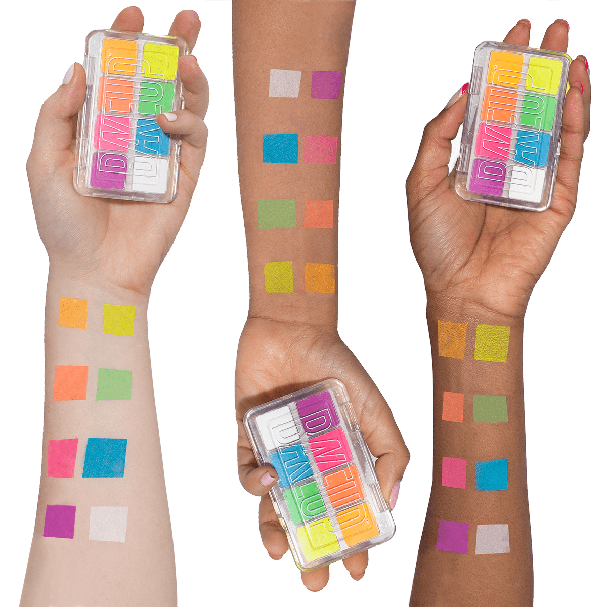 Micro Palm Palette - Neons - Bakeup Beauty