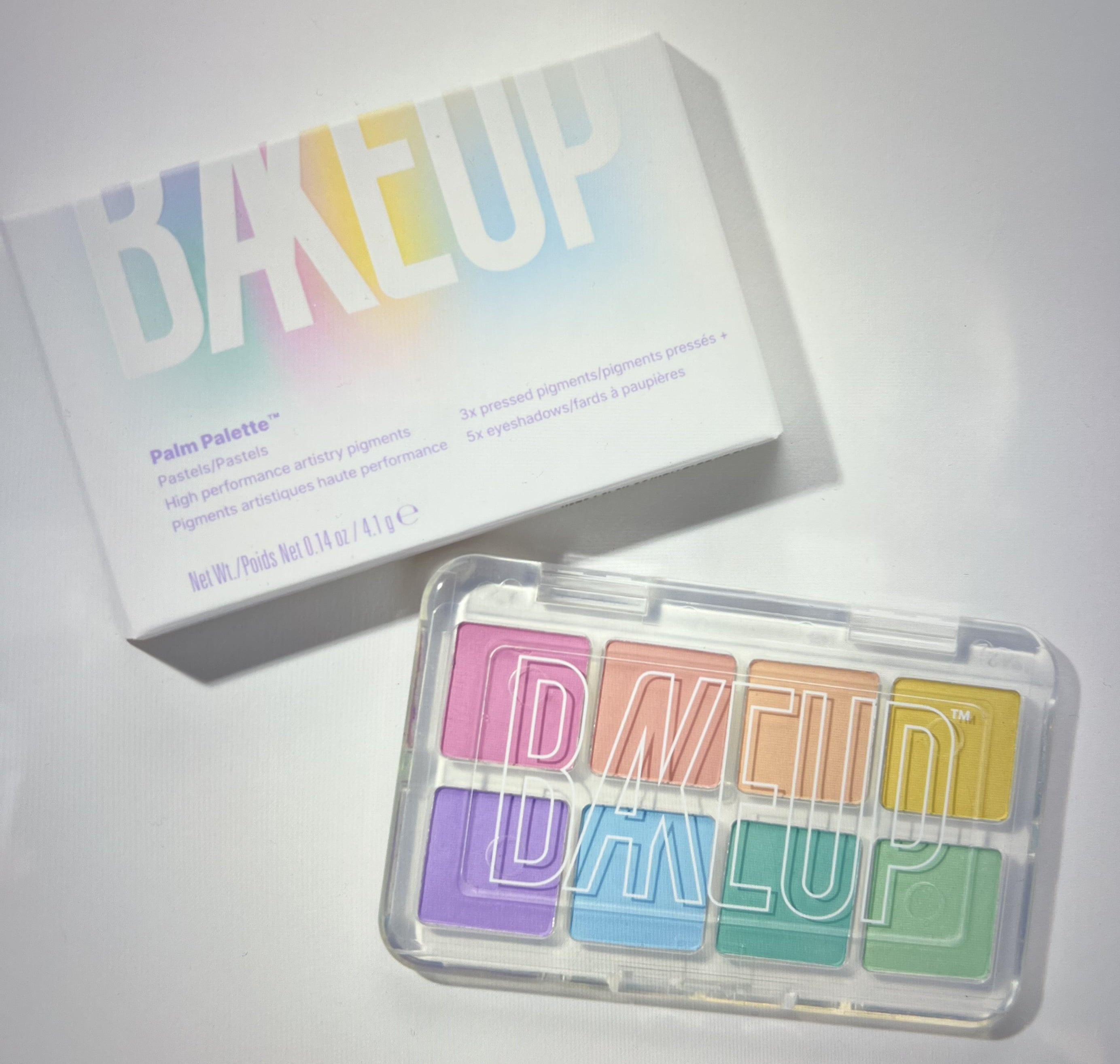 Pastel Eyeshadow Palette - Bakeup Beauty
