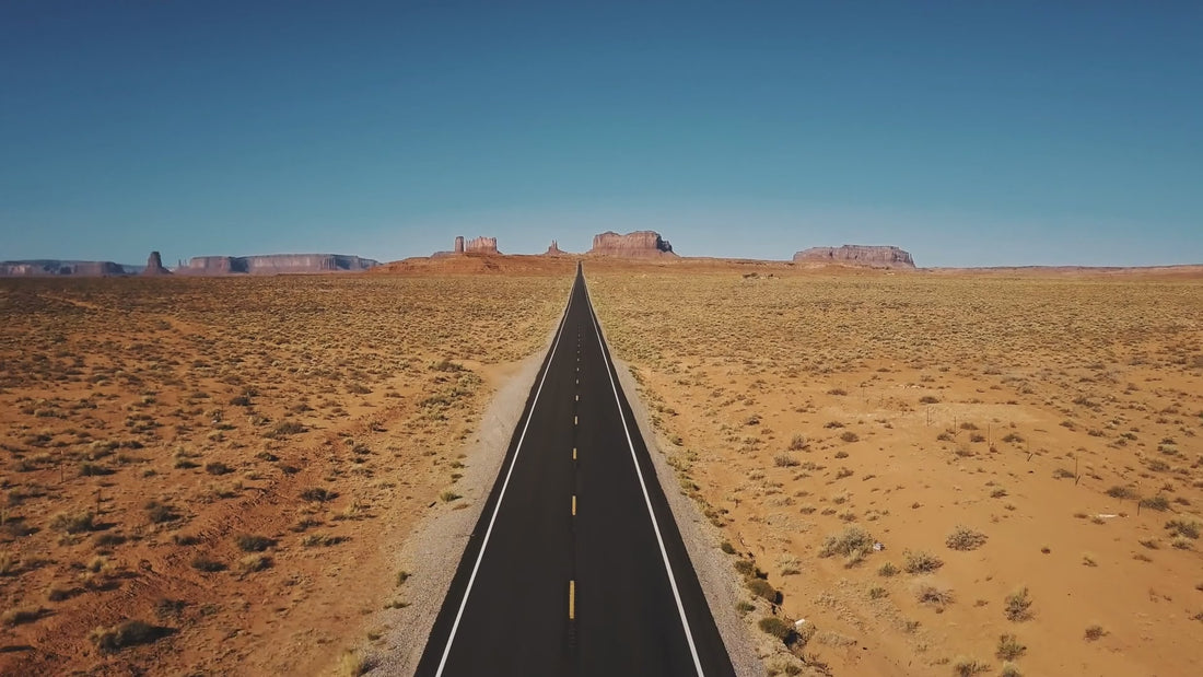 video promoting Desert road palette