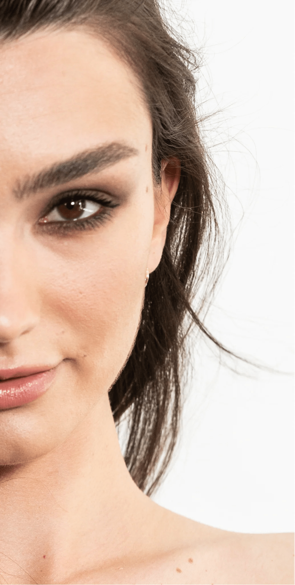 neutral eyeshadow Palette model