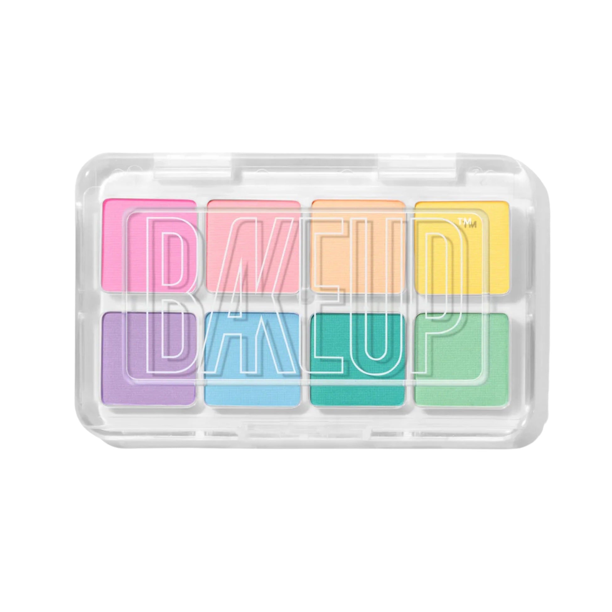 Pastel Eyeshadow Palette - Micro Palm - Bakeup Beauty